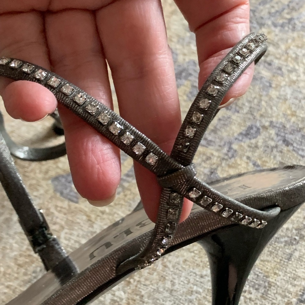 Loriblu made In Italy crystal strap sandals size 39 - Picture 10 of 15